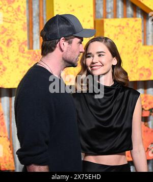 LONDRES, ANGLETERRE, Royaume-Uni - 17 MAI 2024 : Liam Hemsworth, Gabriella Brooks assiste à la première britannique de 'Furiosa : a Mad Max Saga' au BFI IMAX, Londres, Royaume-Uni. Crédit : Voir Li/Picture Capital/Alamy Live News Banque D'Images