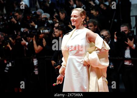 Cannes, France. 17 mai 2024. Assiste au tapis rouge de la 77e édition annuelle du Festival de Cannes au Palais des Festivals le 17 mai 2024 à Cannes Banque D'Images