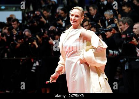 Cannes, France. 17 mai 2024. Assiste au tapis rouge de la 77e édition annuelle du Festival de Cannes au Palais des Festivals le 17 mai 2024 à Cannes Banque D'Images