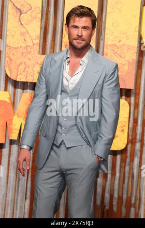 Londres, Royaume-Uni. 17 mai 2024. Chris Hemsworth assiste à la première anglaise de Furiosa : a Mad Max Saga au BFI IMAX à Waterloo, Londres. Crédit : SOPA images Limited/Alamy Live News Banque D'Images