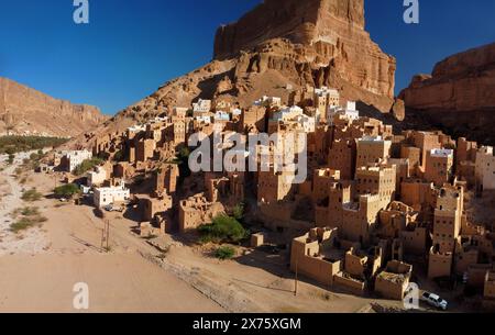 Al Jadedah est une ville de la région de Wadi Dawan dans le gouvernorat de Hadhramaut, au Yémen. Banque D'Images