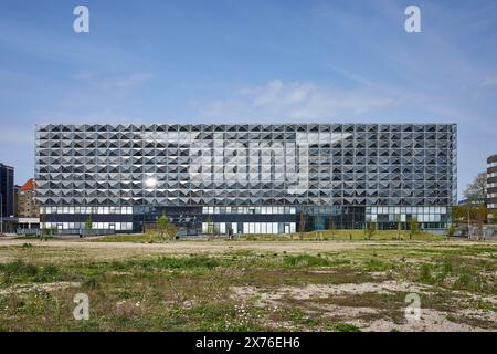 Niels Bohr Bygningen (bâtiment Niels Bohr), partie du campus de Nørre, Vilhelm Lauritzen Arkitekter, 2023 ; Copenhague, Danemark Banque D'Images