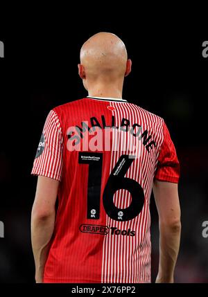 Will Smallbone of Southampton - Southampton v West Bromwich Albion, Sky Bet Championship, Play off demi final 2nd Leg, St Mary's Stadium, Southampton, Royaume-Uni - 17 mai 2024 usage éditorial uniquement - des restrictions DataCo s'appliquent Banque D'Images