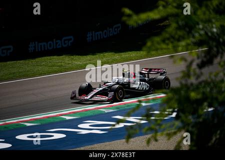 18 mai 2024 ; Autodromo Enzo e Dino Ferrari, Imola, Italie ; FIA Formula 1 Emilia Romagna Grand Prix 2024 ; Journée de qualification ; Nico Hulkenberg de l'Allemagne au volant de l'écurie MoneyGram Haas F1 Team Banque D'Images