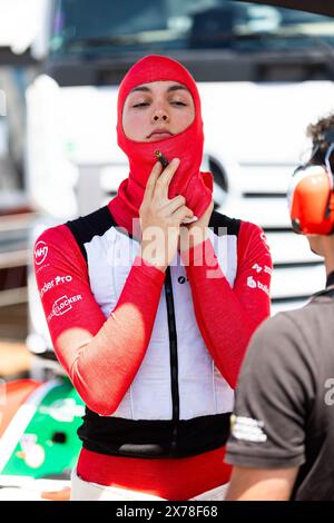 Imola, Italie. 18 mai 2024. Lors de la 4ème manche du Championnat FIA de formule 2 2024 du 17 au 19 mai 2024 sur l'Autodromo Enzo e Dino Ferrari, à Imola, Italie - photo Joao Filipe/DPPI crédit : DPPI Media/Alamy Live News Banque D'Images