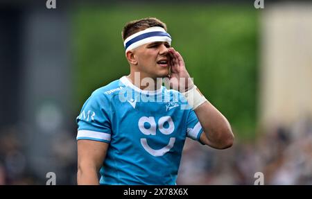 Barnet, Royaume-Uni. 18 mai 2024. Premier rugby. Saracens hommes V Sale Sharks. Stade Stone X. Barnet. Joe Carpenter (Sale Sharks) lors du match de rugby Saracens Men V Sale Sharks Gallagher. Crédit : Sport in Pictures/Alamy Live News Banque D'Images