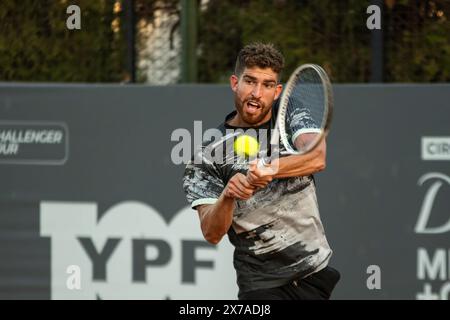 Ignacio Monzon (Argentine) - Tennis ATP Challenger Tour Corrientes, Dove Men Care Legion Sudamericana. Banque D'Images