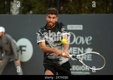 Ignacio Monzon (Argentine) - Tennis ATP Challenger Tour Corrientes, Dove Men Care Legion Sudamericana. Banque D'Images