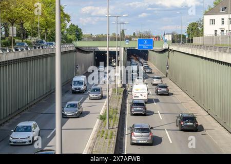 Flughafentunnel, Kurt-Schumacher-Damm, Tegel, Reinickendorf, Berlin, Deutschland Banque D'Images