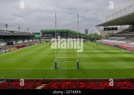 Vue générale de Mattioli Woods Welford Road, domicile des Leicester Tigers, lors du match Gallagher Premiership Leicester Tigers vs Exeter Chiefs à Mattioli Woods Welford Road, Leicester, Royaume-Uni, 18 mai 2024 (photo de Craig Thomas/News images), le 18/05/2024. (Photo de Craig Thomas/News images/SIPA USA) crédit : SIPA USA/Alamy Live News Banque D'Images