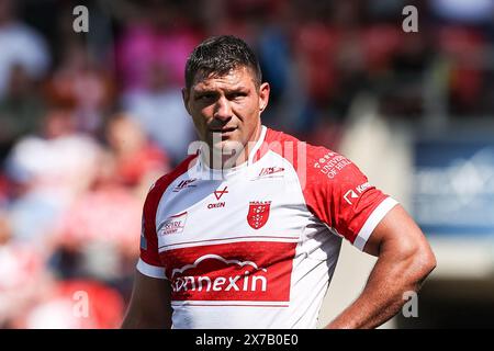 Doncaster, Royaume-Uni. 18 mai 2024. Ryan Hall de Hull KR lors de la demi-finale de la Betfred Challenge Cup Hull KR contre Wigan Warriors au stade Eco-Power, Doncaster, Royaume-Uni, le 18 mai 2024 (photo par Mark Cosgrove/News images) à Doncaster, Royaume-Uni le 18/05/2024. (Photo de Mark Cosgrove/News images/SIPA USA) crédit : SIPA USA/Alamy Live News Banque D'Images
