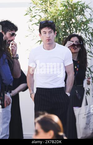 Milan, Italie. 17 mai 2024. Cannes, l’arrivée du casting au Bird Photocall pendant le Festival de Cannes. Sur la photo : Barry Keoghan arrive au Palais des Festivals crédit : Agence photo indépendante/Alamy Live News Banque D'Images