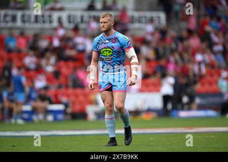 Doncaster, Royaume-Uni. 18 mai 2024. Luke Thompson de Wigan Warriors lors de la demi-finale de la Betfred Challenge Cup Hull KR vs Wigan Warriors au stade Eco-Power, Doncaster, Royaume-Uni, le 18 mai 2024 (photo de Craig Cresswell/News images) à Doncaster, Royaume-Uni, le 18/05/2024. (Photo de Craig Cresswell/News images/Sipa USA) crédit : Sipa USA/Alamy Live News Banque D'Images