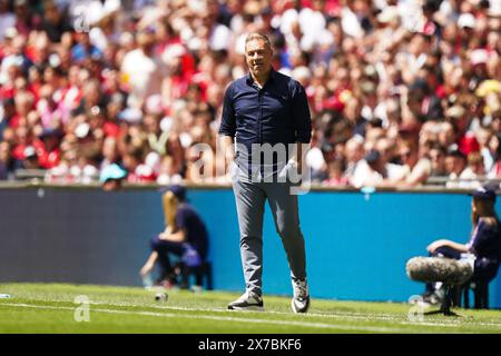 Londres, Royaume-Uni. 19 mai 2024. Scott Lindsey Manager, de Crawley Town lors du Crawley Town FC v Crewe Alexandra FC SKY BET EFL League Two Play-Off final au stade de Wembley, Londres, Angleterre, Royaume-Uni le 19 mai 2024 Credit : Every second Media/Alamy Live News Banque D'Images