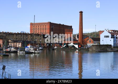 Bristol, Angleterre- 29 mars 2024 : le musée du centre d'accueil Underfall Yard dans la ville de Bristol, en Angleterre Banque D'Images