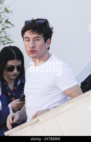 Cannes, France. 17 mai 2024. Barry Keoghan arrive au Photocall de Bird lors du 77ème Festival de Cannes à Cannes, France, le 17 mai 2024 (photo Alessandro Bremec/NurPhoto). Crédit : NurPhoto SRL/Alamy Live News Banque D'Images