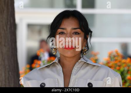 Cannes, France. 19 mai 2024. Adriana Paz participe à la photocall Emilia Perez au 77e Festival annuel de Cannes au Palais des Festivals de Cannes, France crédit : Mickael Chavet/Alamy Live News Banque D'Images