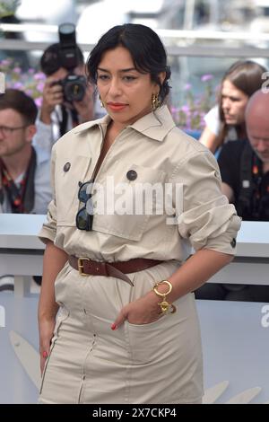 Cannes, France. 19 mai 2024. CANNES, FRANCE - 19 MAI : Adriana Paz assiste à l'appel photo 'Emilia Perez' au 77e Festival de Cannes au Palais des Festivals le 19 mai 2024 à Cannes, France. Crédit : dpa/Alamy Live News Banque D'Images