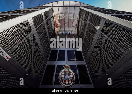 © SPORTPIXPRESS/MAXPPP, Monaco. 19 mai 2024. MAGAZINE PADDOCK FORMULA ONE MONACO GRAND PRIX INSTALLATION Direction de course du Formula One Monaco Grand Prix crédit : MAXPPP/Alamy Live News Banque D'Images