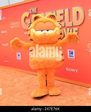 Hollywood, États-Unis. 19 mai 2024. Garfield arrivée à la première mondiale de « The Garfield Movie » au TCL Chinese Theatre le 19 mai 2024 à Hollywood, CA. © Lisa OConnor/AFF-USA.com crédit : AFF/Alamy Live News Banque D'Images