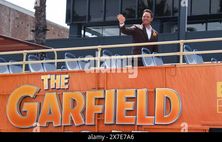 Hollywood, États-Unis. 19 mai 2024. Chris Pratt arrive à la première mondiale de « The Garfield Movie » au TCL Chinese Theatre le 19 mai 2024 à Hollywood, CA. © Lisa OConnor/AFF-USA.com crédit : AFF/Alamy Live News Banque D'Images