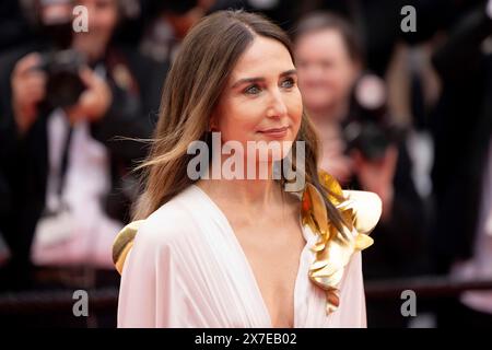 Cannes, France, 5,2024 : Elsa Zylberstein à la première de Furiosa : a Mad Max Saga sur le tapis rouge du Palais des Festivals lors de la 77ème édition Banque D'Images