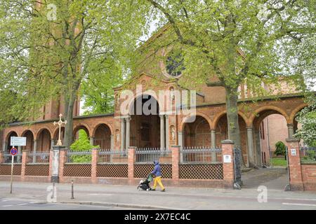 Église Saint-Jean, Alt-Moabit, Mitte, Berlin, Allemagne Banque D'Images