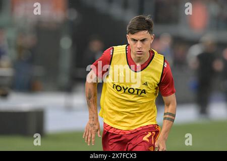 Rome, Italie. 19 mai 2024, Stadio Olimpico, Roma, Italie ; Serie A Football; Roma versus Gênes ; Paulo Dybala d'AS Roma Credit : Roberto Ramaccia/Alamy Live News Banque D'Images