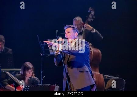 Concert - Tony Hadley - Mad About You Tony Hadley Milan Teatro degli Arcimboldi Italie Copyright : xLucaxMicheli/TSCKx/xLiveMediax LPM 1363899 Banque D'Images