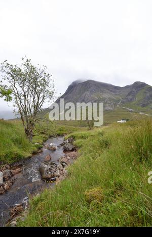 Vallée de Glen Shiel Banque D'Images