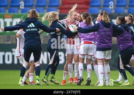 Tilburg, pays-Bas. 20 mai 2024. Photo prise lors d'un match de football féminin entre Ajax Amsterdam vrouwen et Fortuna Sittard lors de la finale de la Toto KNVB Beker Cup, le lundi 20 mai 2024 à Tilburg, pays-Bas . Crédit : Sportpix/Alamy Live News Banque D'Images
