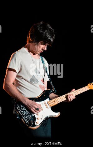 John Squire - The Stone Roses, V2012, Hylands Park, Chelmsford, Essex, Grande-Bretagne - 18 août 2012 Banque D'Images