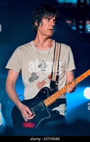 John Squire - The Stone Roses, V2012, Hylands Park, Chelmsford, Essex, Grande-Bretagne - 18 août 2012 Banque D'Images