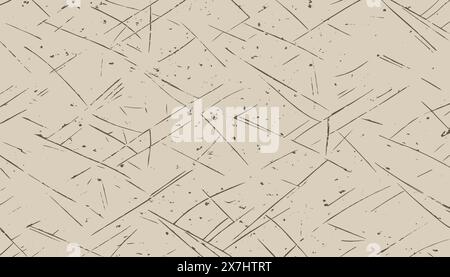 Texture grunge vectorielle. Fond abstrait, vieux mur rayé peint. Pour affiches, bannières, designs rétro et urbains Illustration de Vecteur