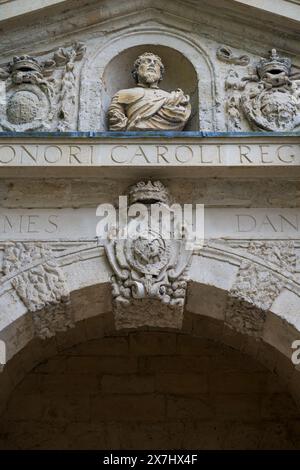 Danby Gateway, Oxford Botanical Gardens, Oxford, Oxfordshire, Angleterre, UK, GB. Banque D'Images