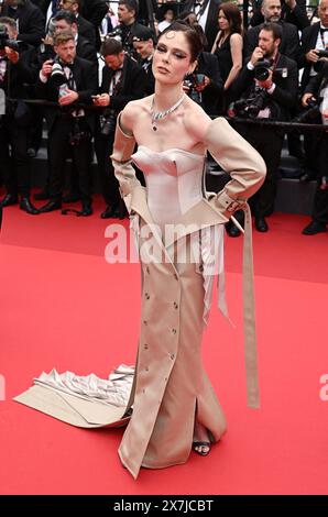 Cannes, France. 20 mai 2024. Coco Rocha arrivée à la première Apprentice, Palais des Festival, dans le cadre de la 77ème édition du Festival de Cannes. Crédit : Doug Peters/EMPICS/Alamy Live News Banque D'Images