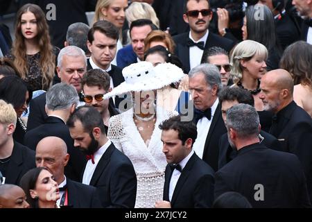 Cannes, France. 20 mai 2024. Winnie Harlow présent à la première The Apprentice dans le cadre du 77e Festival International du film de Cannes à Cannes, France, le 20 mai 2024. Photo Aurore MARECHAL/ABACAPRESS. COM Credit : Abaca Press/Alamy Live News Banque D'Images
