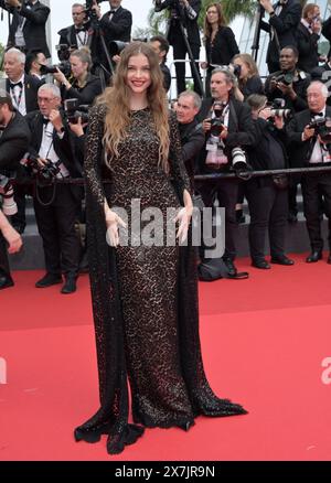 Cannes, France. 20 mai 2024. CANNES, FRANCE. 20 mai 2024 : Barbara Palvin à la première Apprentice au 77ème Festival de Cannes. Crédit photo : Paul Smith/Alamy Live News Banque D'Images