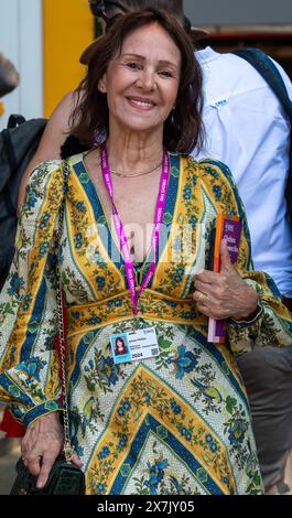 Chelsea, Londres, Royaume-Uni. 20 mai 2024. Shirley Ballas, juge de danse Strictly Come, assiste au RHS Chelsea Flower Show le jour de la presse. Crédit : Maureen McLean/Alamy Live News Banque D'Images