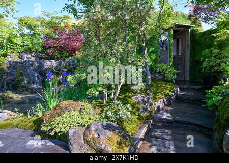 Londres, Royaume-Uni. 20 mai 2024. Le jardin Moroto no IE au RHS Chelsea Flower Show, Royal Hospital Chelsea, Londres, Royaume-Uni. Crédit : LFP/Alamy Live News Banque D'Images