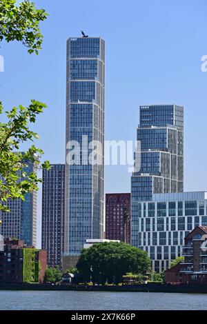 Tower Blocks à Nine Elms, Londres Banque D'Images