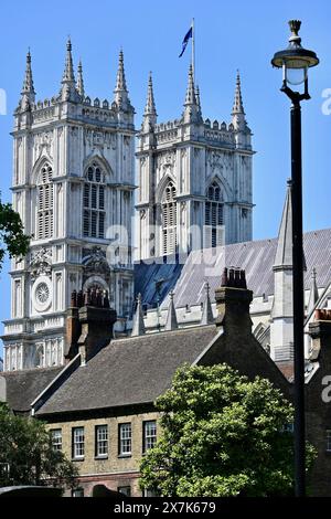 L'Abbaye de Westminster, Londres Banque D'Images