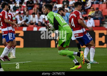 Grenade, Grenade, Espagne. 19 mai 2024. Marc MartÃ-nez de Granada CF lors du match de Liga entre Granada CF et RC Celta de Vigo au Nuevo Los CÃrmenes Stadium le 19 mai 2024 à Grenade, Espagne. (Crédit image : © José M. Baldomero/Pacific Press via ZUMA Press Wire) USAGE ÉDITORIAL SEULEMENT! Non destiné à UN USAGE commercial ! Banque D'Images