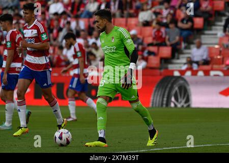 Grenade, Grenade, Espagne. 19 mai 2024. Marc MartÃ-nez de Granada CF lors du match de Liga entre Granada CF et RC Celta de Vigo au Nuevo Los CÃrmenes Stadium le 19 mai 2024 à Grenade, Espagne. (Crédit image : © José M. Baldomero/Pacific Press via ZUMA Press Wire) USAGE ÉDITORIAL SEULEMENT! Non destiné à UN USAGE commercial ! Banque D'Images