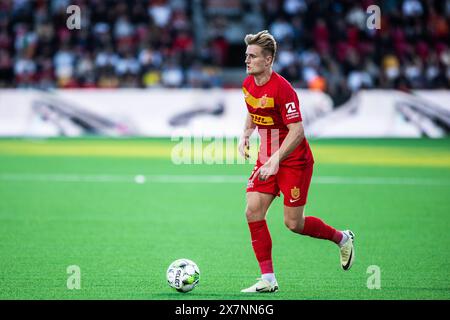 Farum, Danemark. 20 mai 2024. Martin Frese (5) du FC Nordsjaelland vu lors du match de Superliga 3F entre le FC Nordsjaelland et le FC Midtjylland à droite du Dream Park à Farum. (Crédit photo : Gonzales photo/Alamy Live News Banque D'Images