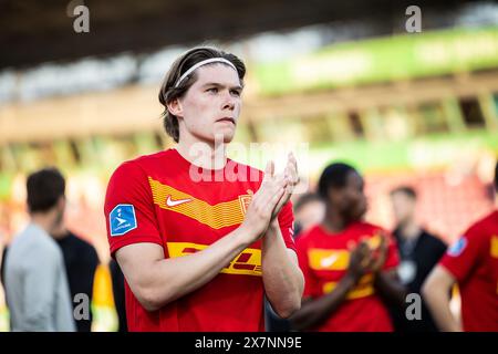 Farum, Danemark. 20 mai 2024. Lucas Hey du FC Nordsjaelland vu après le match de Superliga 3F entre le FC Nordsjaelland et le FC Midtjylland à droite de Dream Park à Farum. (Crédit photo : Gonzales photo/Alamy Live News Banque D'Images