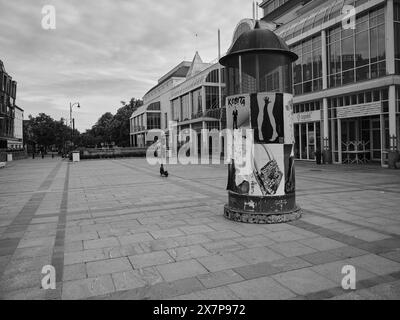 Bel exemple d'arche sur une très belle ville dans le nord de la Pologne. Sopot, Golfe de Gdansk, Mer Baltique, Pologne, Europe. Banque D'Images