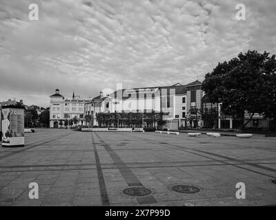 Bel exemple d'arche sur une très belle ville dans le nord de la Pologne. Sopot, Golfe de Gdansk, Mer Baltique, Pologne, Europe. Banque D'Images