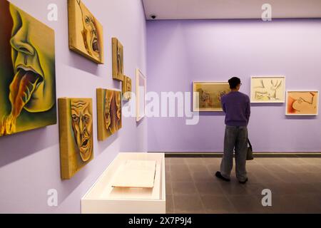 Serpentine North, Londres, Royaume-Uni. 21 mai 2024. Aperçu de presse : Judy Chicago : révélations, Serpentine North. Credit : Matthew Chattle/Alamy Live News Banque D'Images