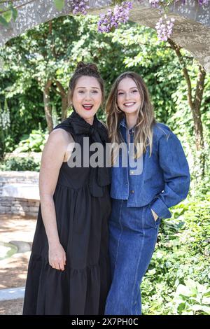 Londres, Royaume-Uni. 20 mai 2024. Ruth Gemmell et Hannah Dodd assistent au RHS Chelsea Flower Show 2024 Press Day à Londres. Crédit : SOPA images Limited/Alamy Live News Banque D'Images